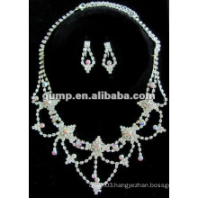 Rhinestones wedding Bridal jewelry set (GWJ12-049)